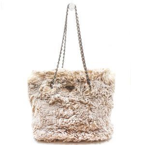 Prada Eco Pelliccia Faux Fur Shoulder Bag